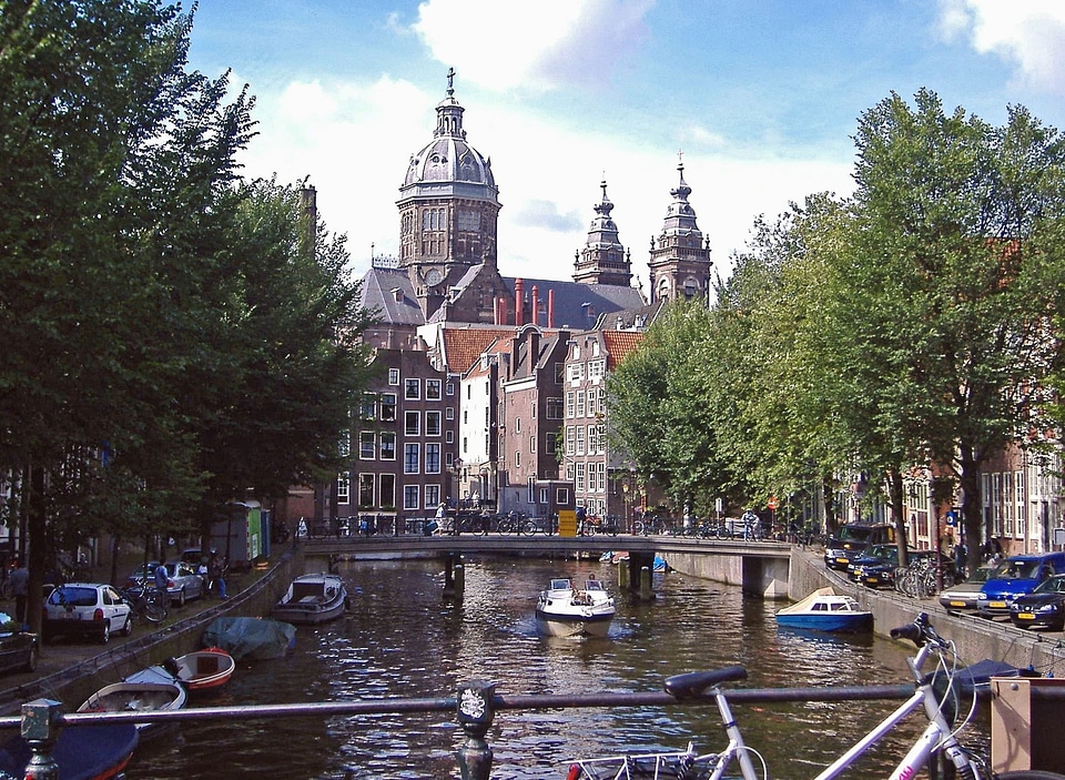 Architecture boat channel