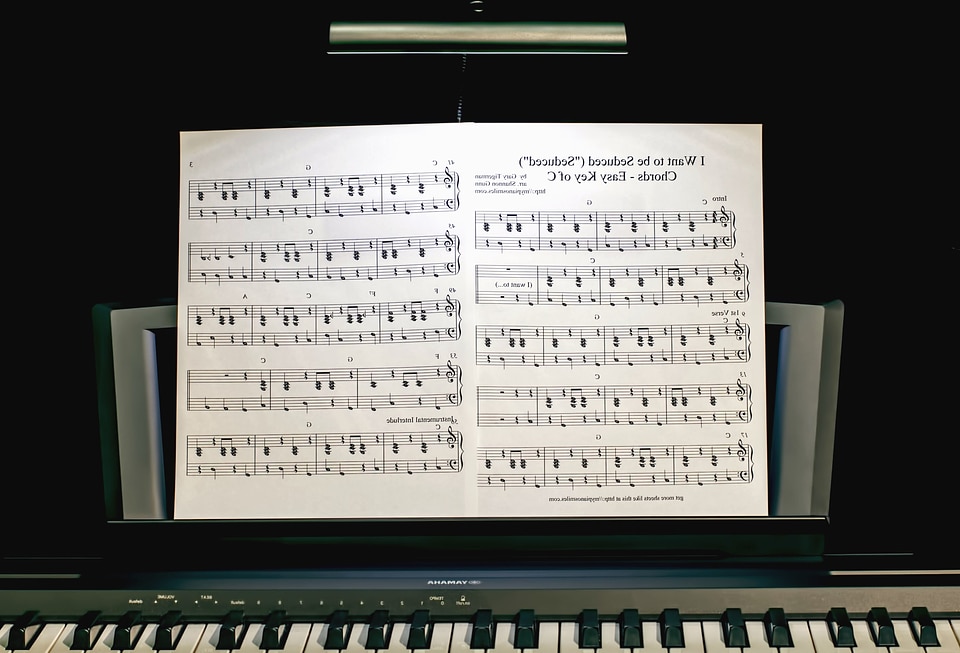 Composition instrument music photo