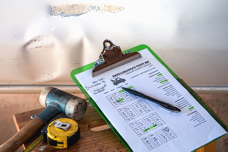 Check hand tool list
