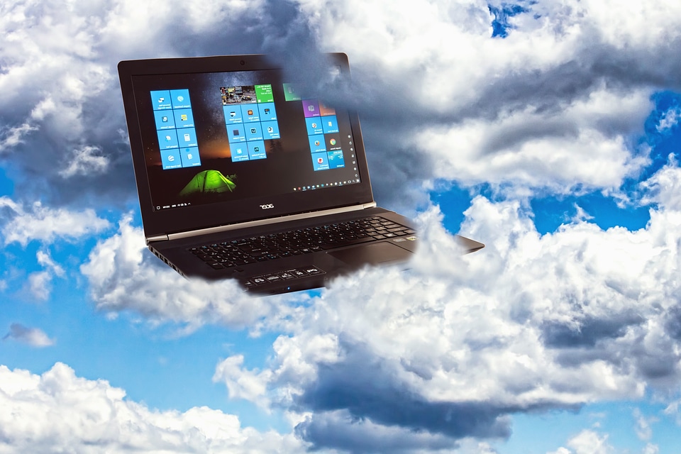 Blue Sky clouds communication