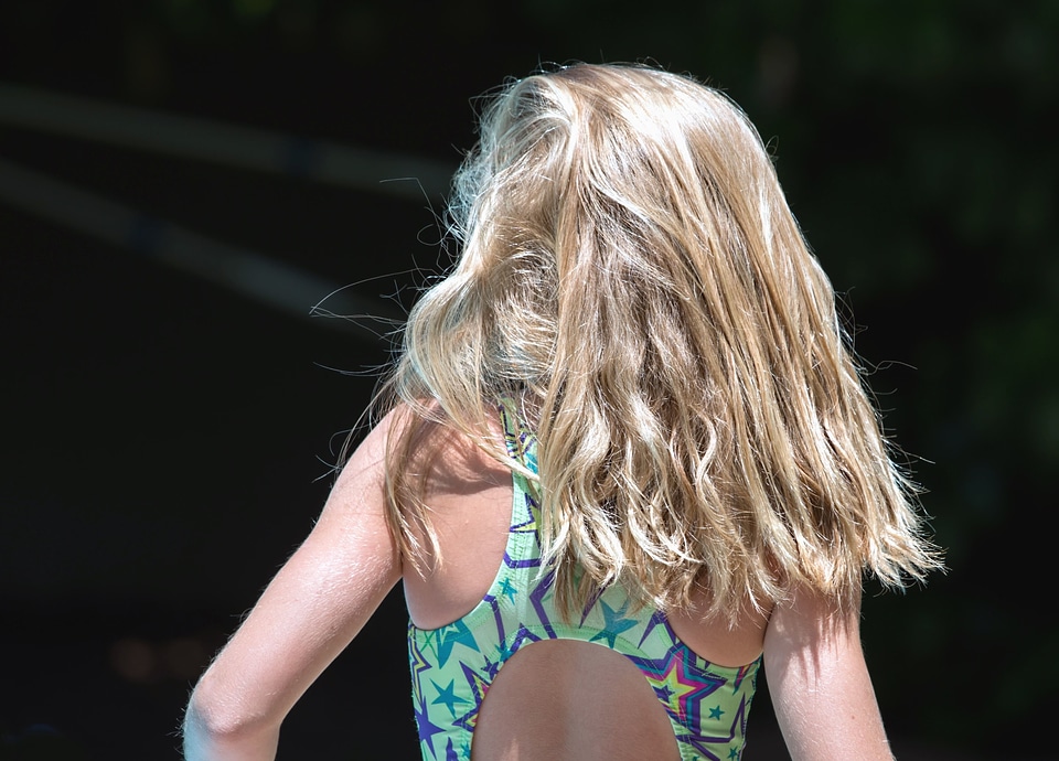 Blonde child childhood
