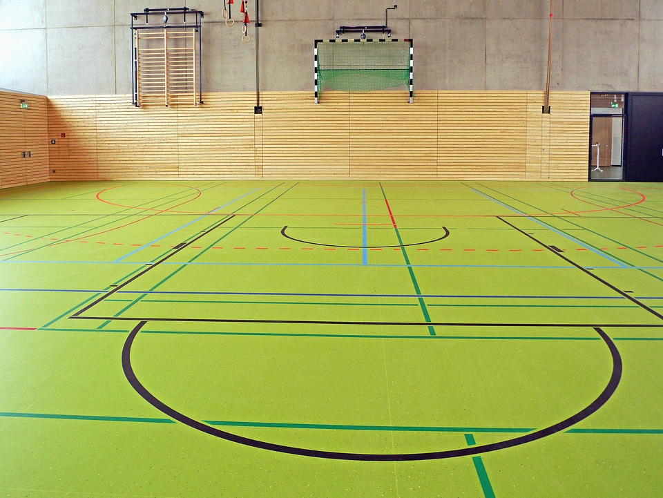 Ball basketball court court