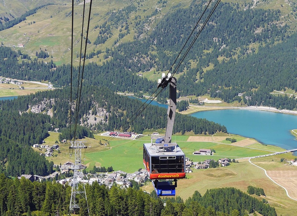 Automobile cable car car