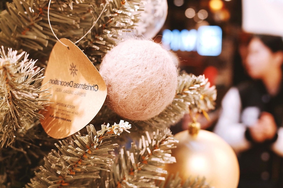 Christmas decoration interior