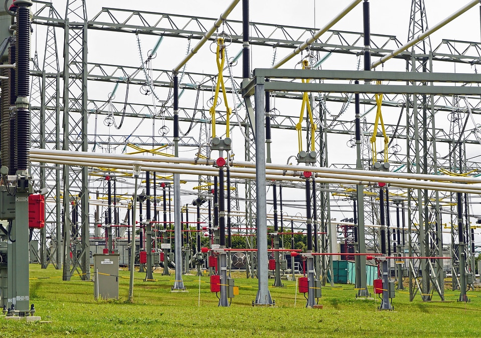 Electricity factory metal