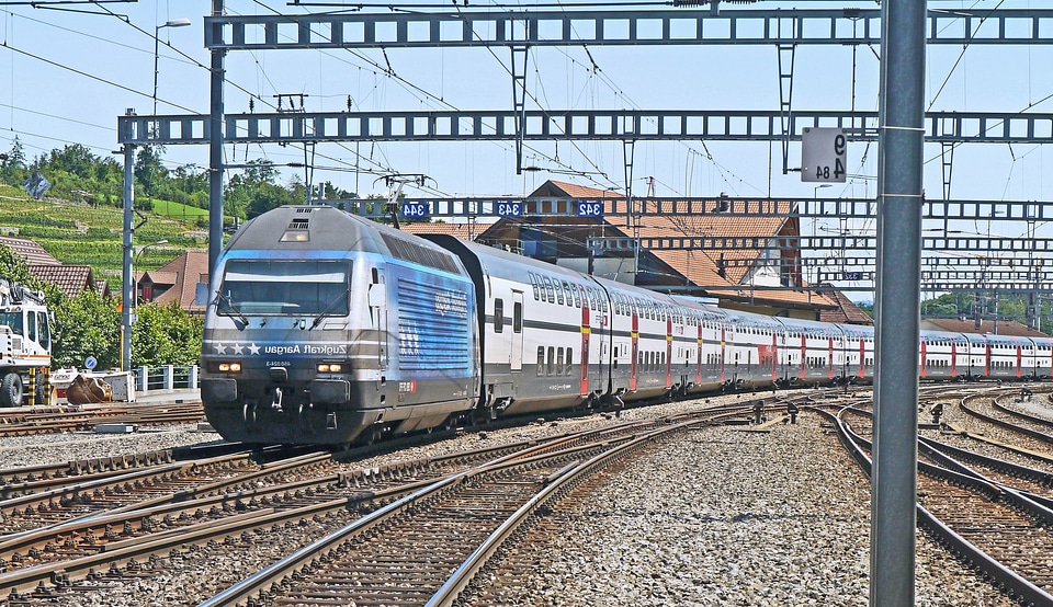 Locomotive rail railway photo