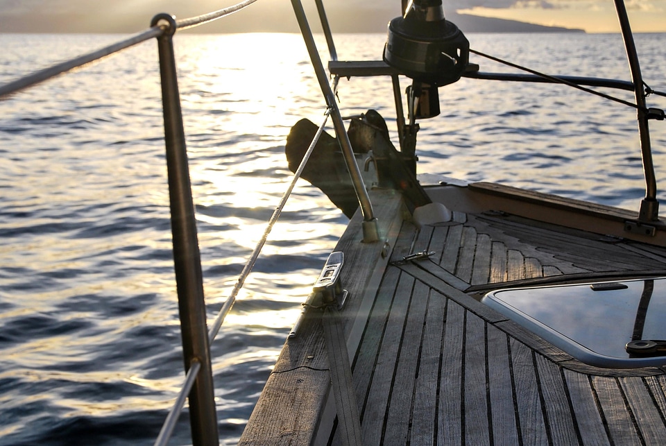 Boat bridge ship