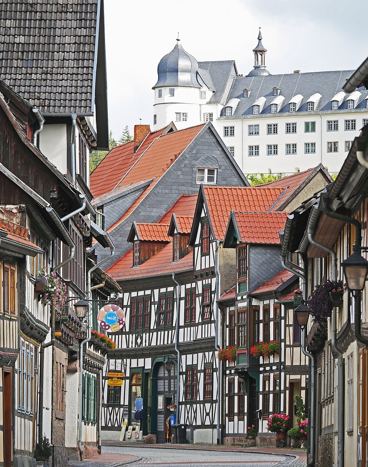 Architecture city downtown