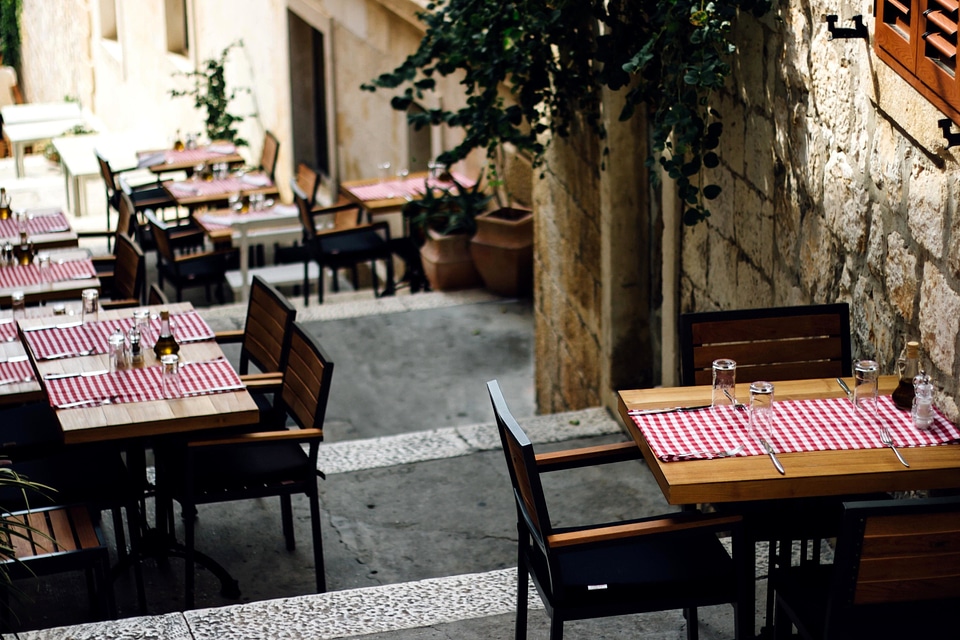 Chair furniture restaurant