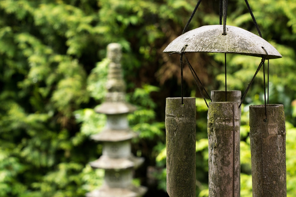 Garden windspiel japanese garden