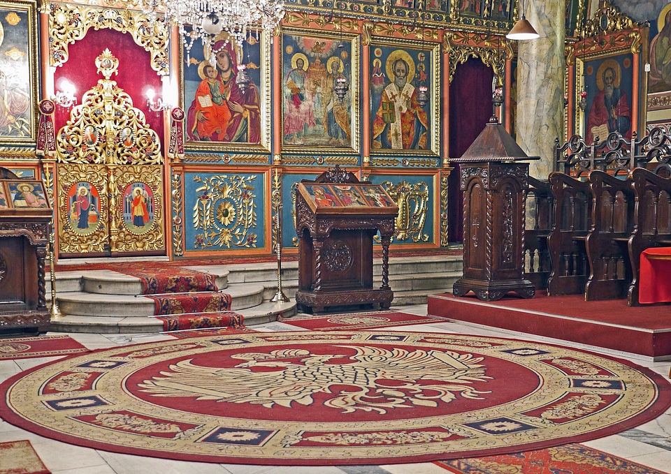 Altar architecture cathedral
