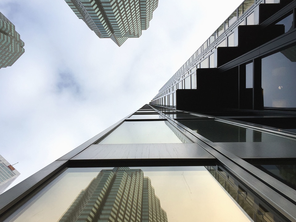 Architecture business futuristic