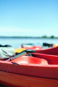 Beach boat canoe