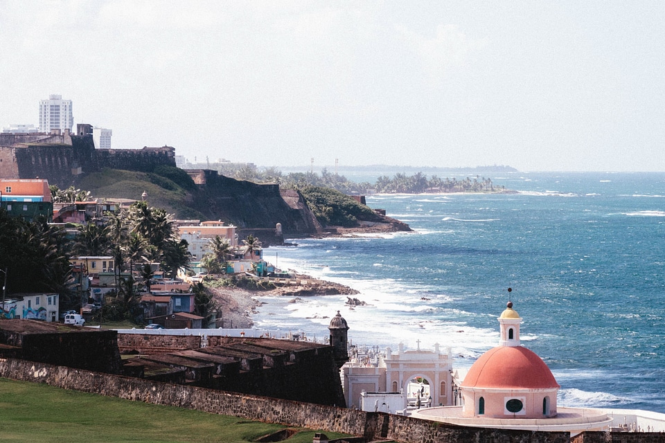 Beach coast island