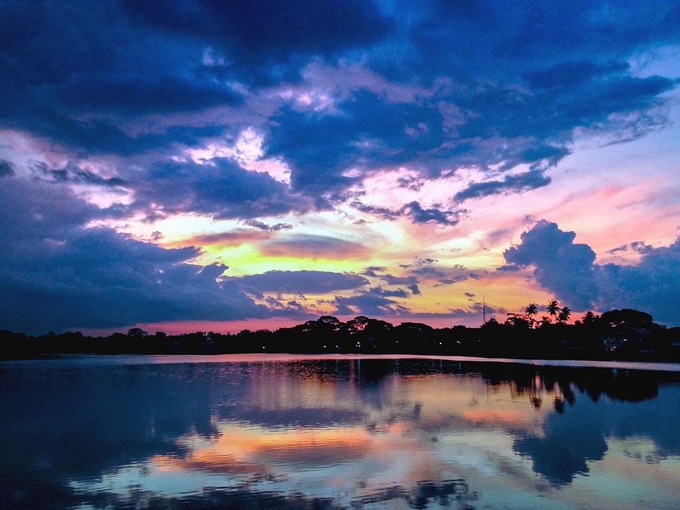 Beach cloud clouds