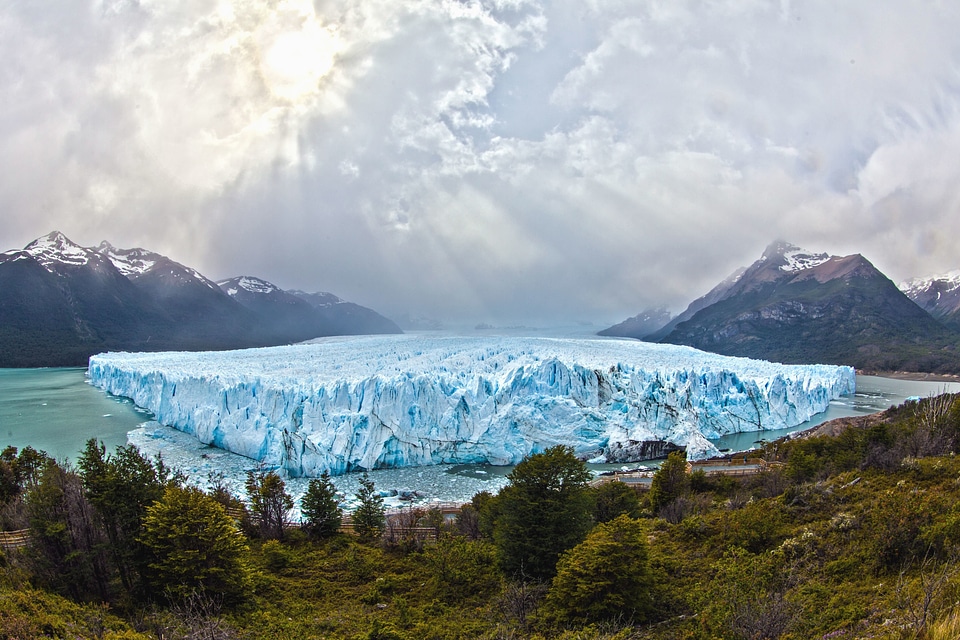 Beautiful Photo glacier landscape