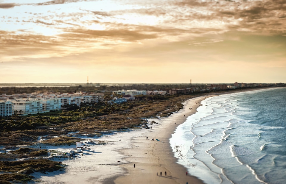 Beach city coast