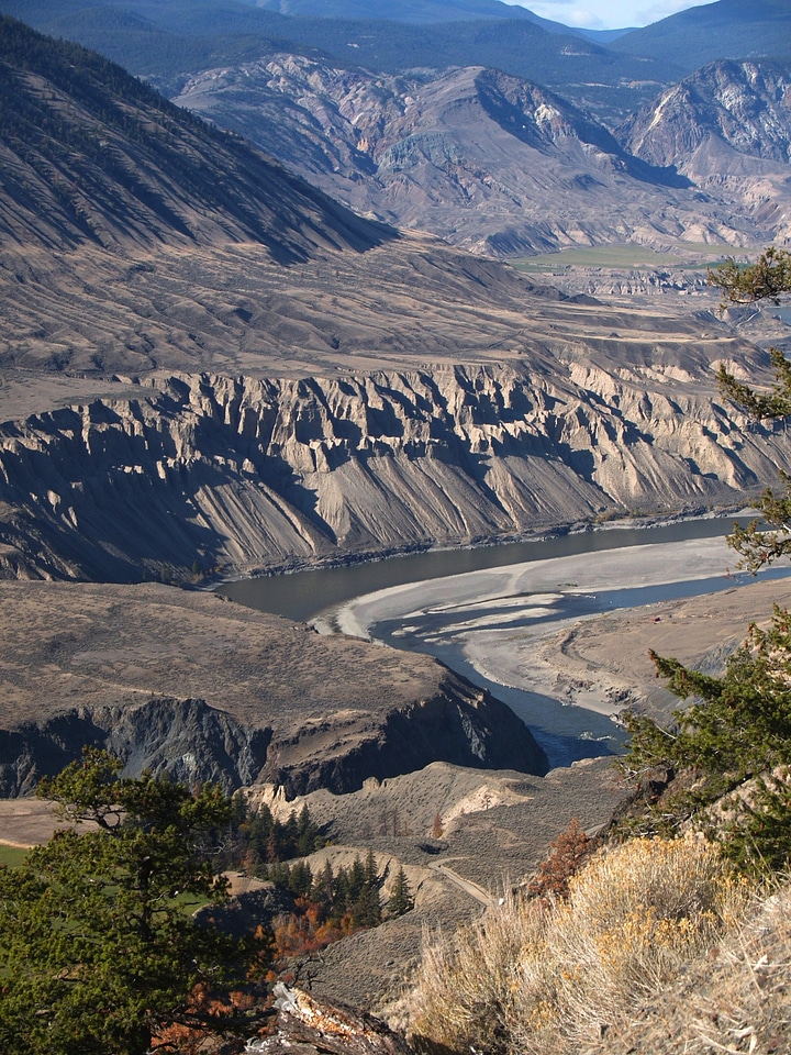 Scenic river water photo