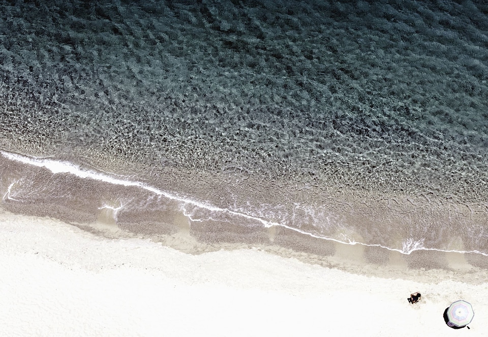 Beach coast landscape