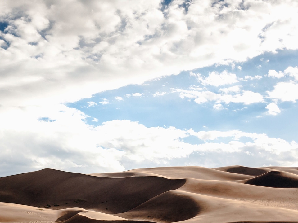 Cloud clouds desert