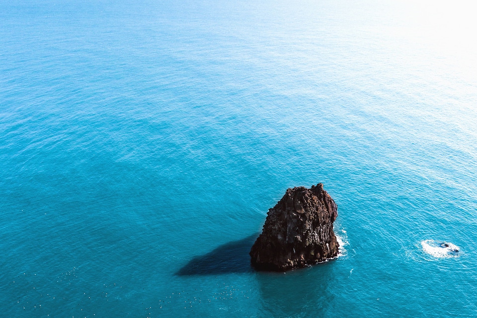 Blue blue sky horizon