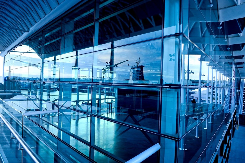 Architecture beautiful photo blue