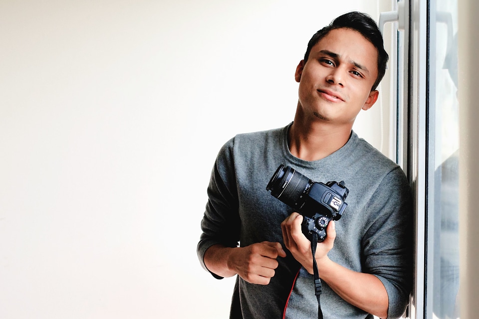Beautiful Photo camera face