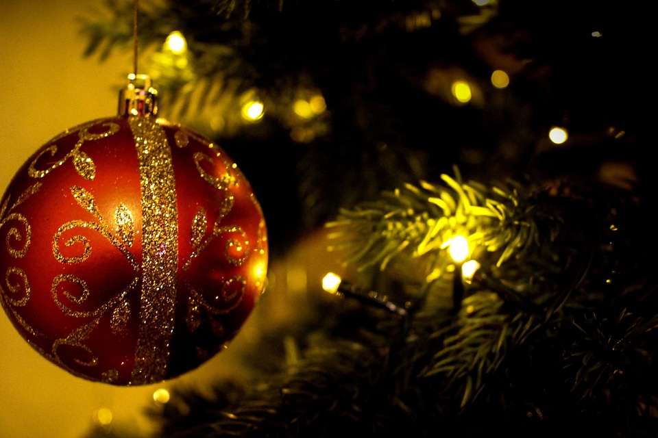 Ball christmas colorful