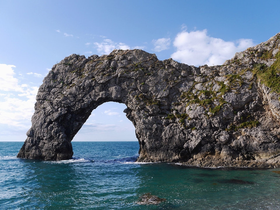 Island landscape mountain