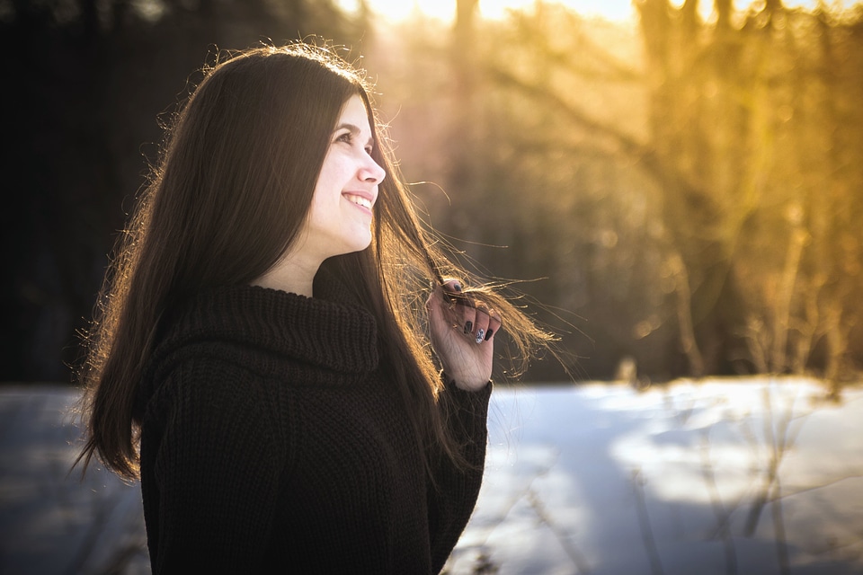 Beautiful beautiful photo face