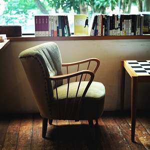 Books chair furniture