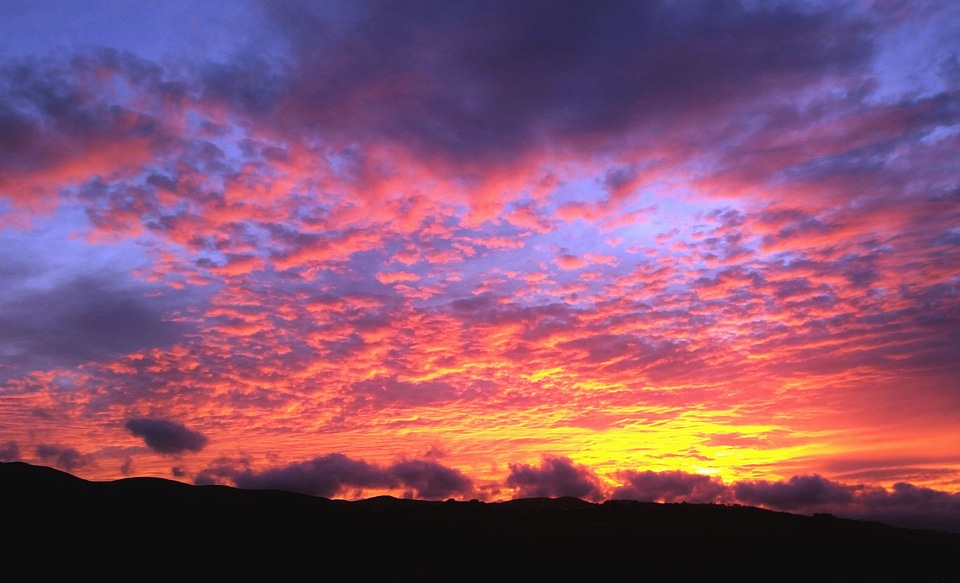 Cloud clouds dusk photo