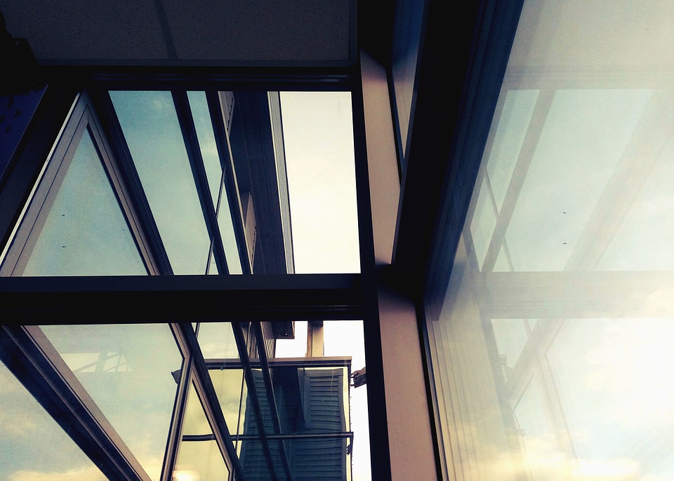 Architecture building facade