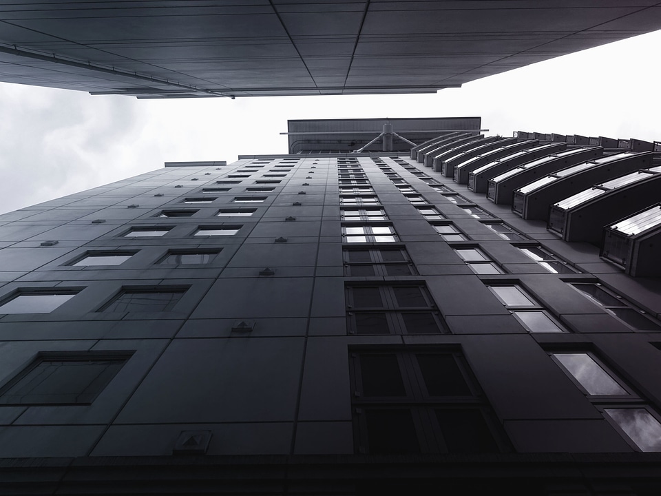 Architecture building dark