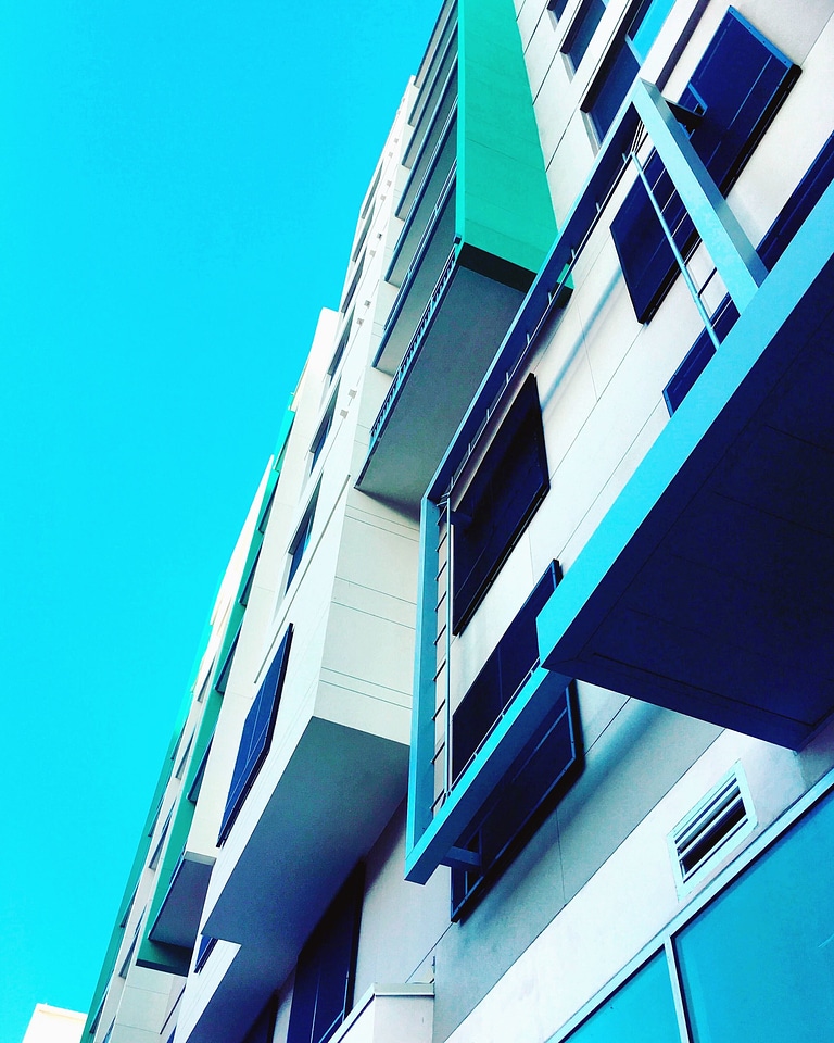 Architecture building colors