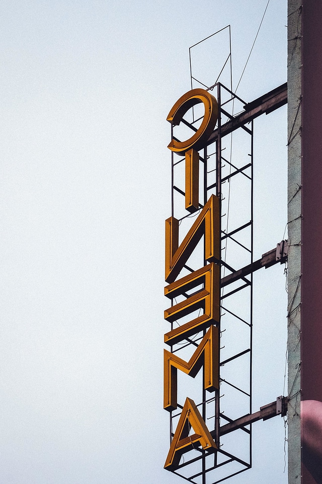 Architecture building cinema