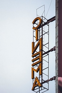 Architecture building cinema