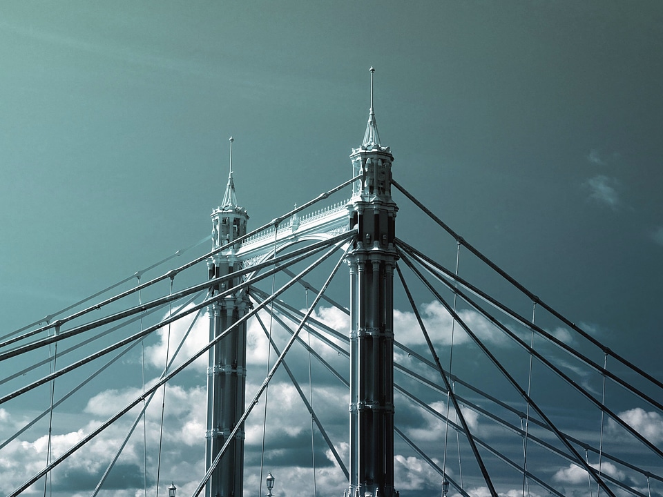 Architecture beautiful photo bridge