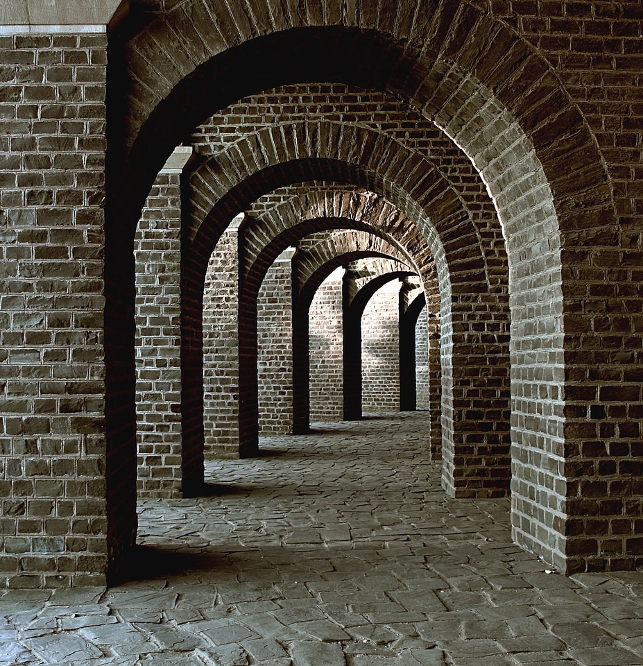 Arch architecture brick