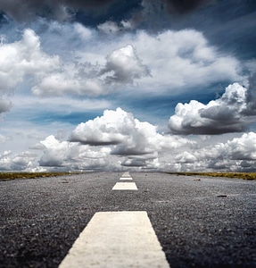 Asphalt cloud clouds
