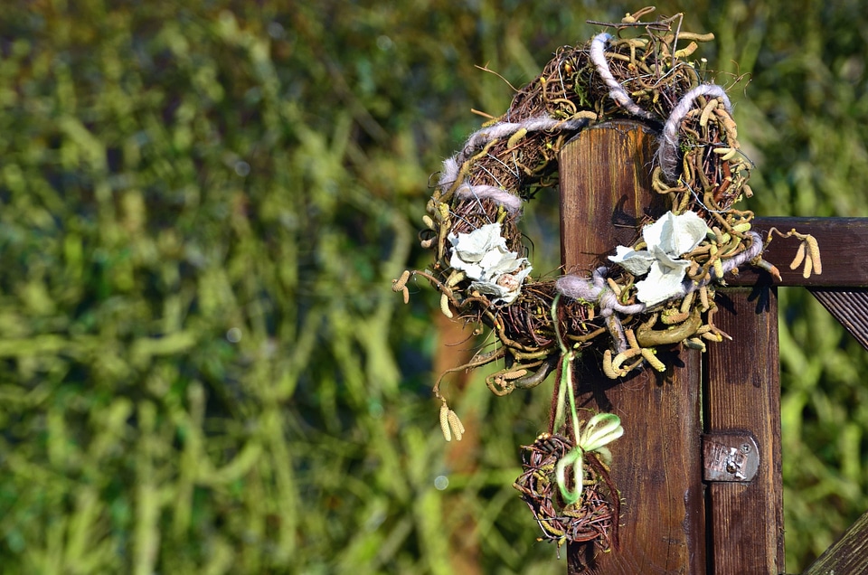 Decoration door fence