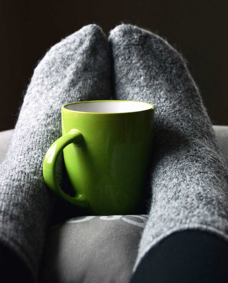 Ceramics cup pillow