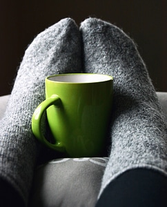 Ceramics cup pillow