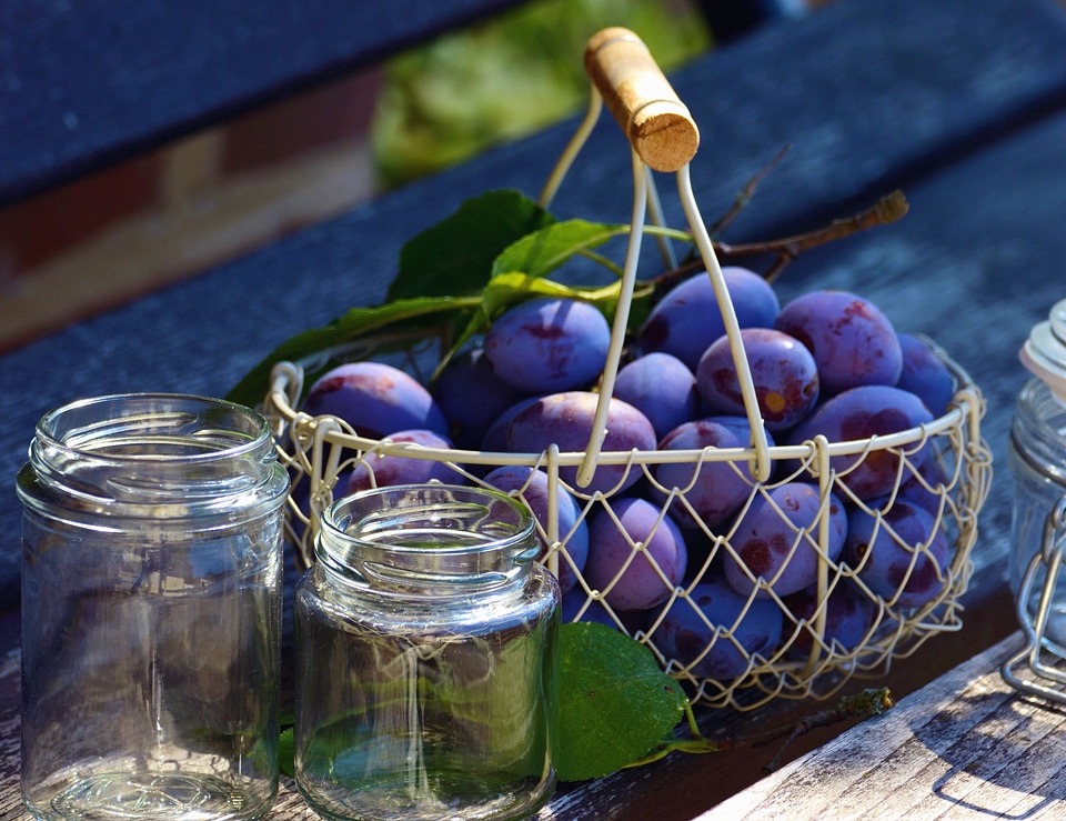 Basket beautiful photo fruit