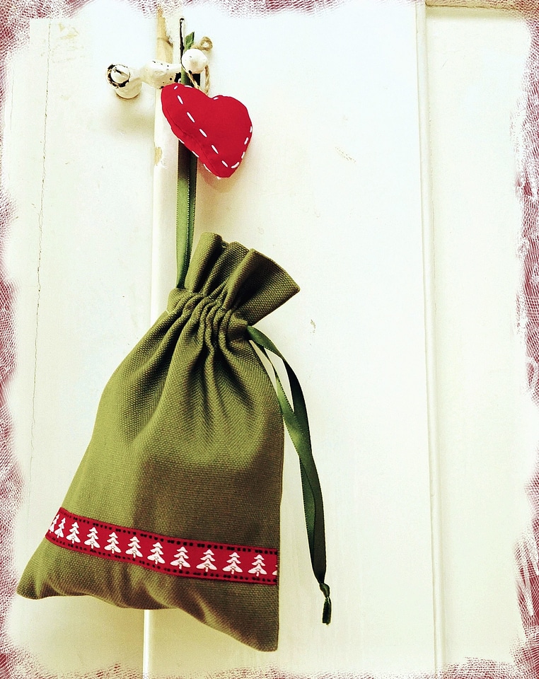 Bag christmas decoration