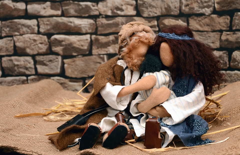 Child doll man