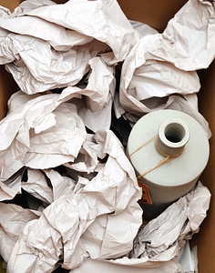 Carton garbage paper