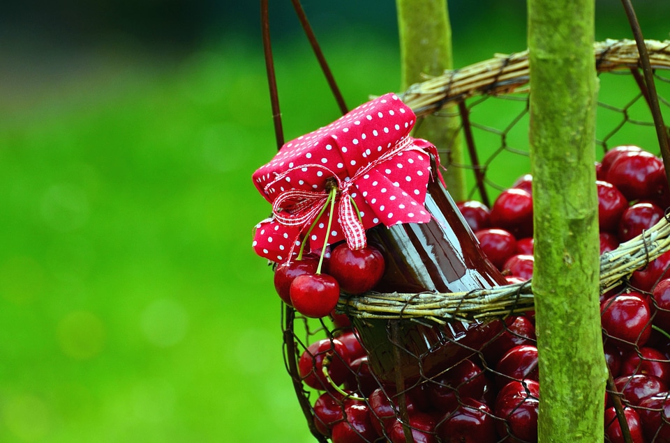 Basket cherry food