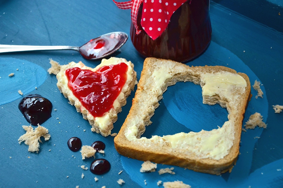 Beautiful Photo bread decoration