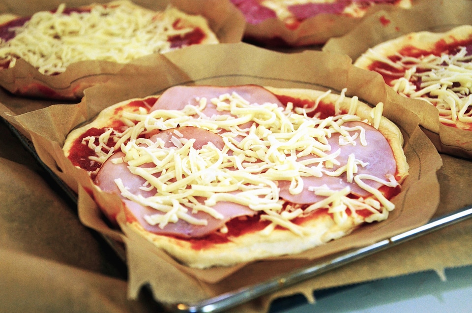 Bread cheese fast food